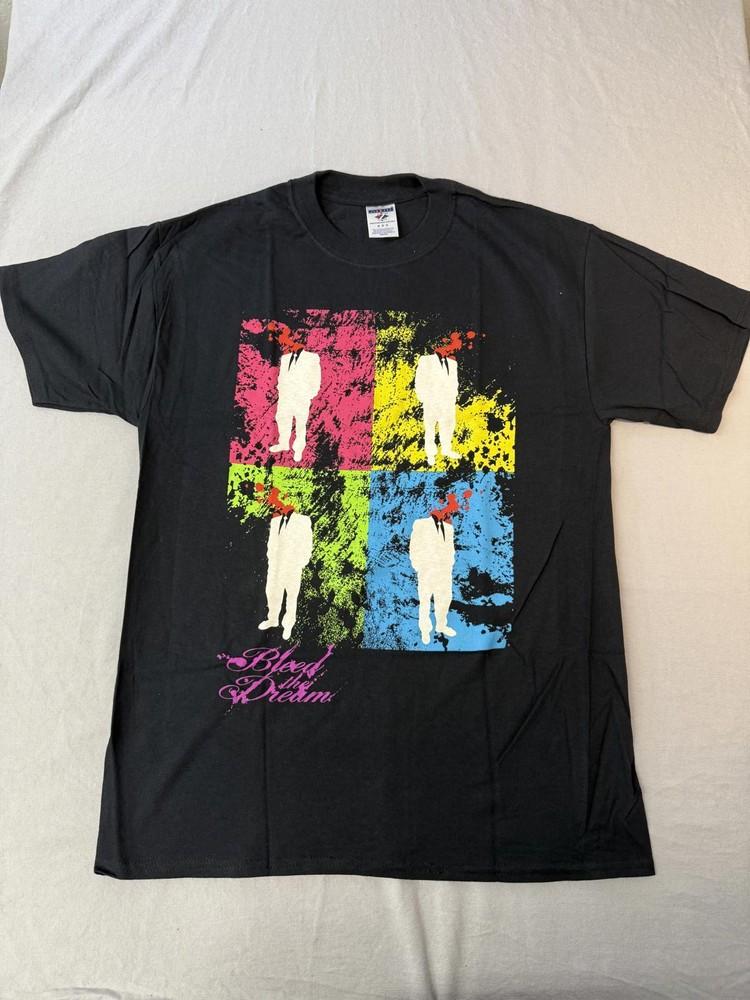 VTG Bleed the Dream Band T-shirt Headshot Four Panel - M Unisex T-Shirt L