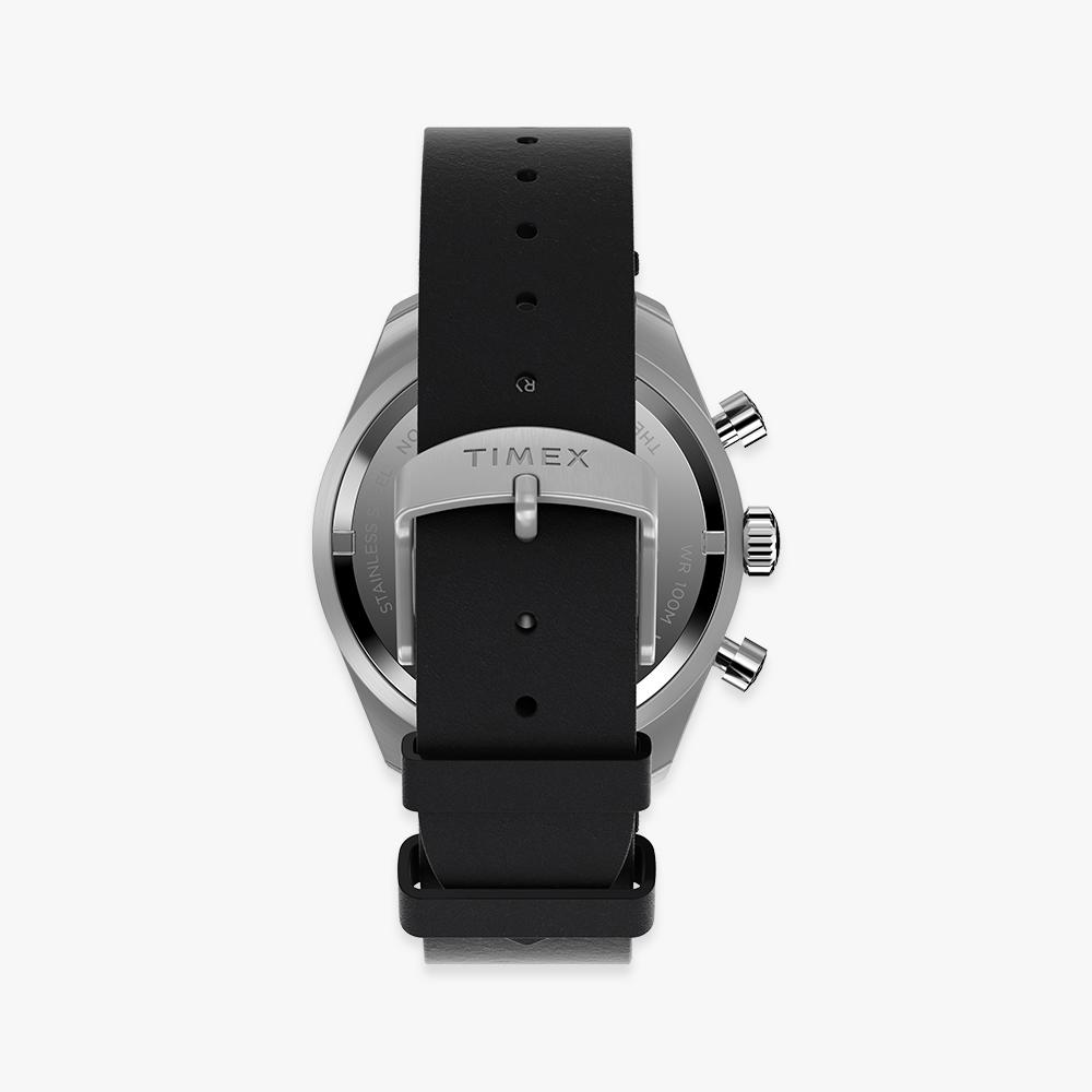 [Timex] Waterbury Chronograph Men's Leather Watch 41mm TW2V42500