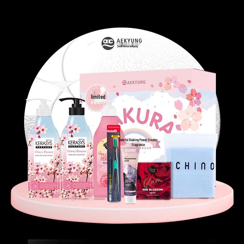 

Aekyung Silicone-Free Fluffy & Anti-Frizz Shampoo & Conditioner Gift Set