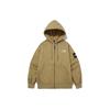 The North Face Sweatshirts Men's Beige Brown Hooded Moderate Cardigan Unisex NJ3BP04K