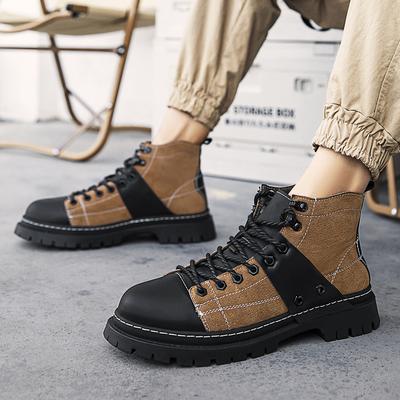 Fashion Fashion Boots Outdoor Mixed Colors Ankle Boots for Men 2024 Casual High Quality Thick Bottom Gentleman Boot Men Motorcycle Boots