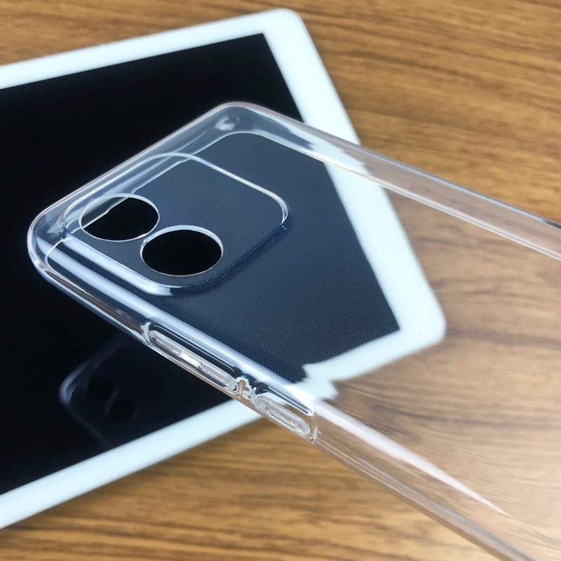 For Honor X5 HonorX5 6.5" Slim Crystal Clear Transparent Soft TPU Back Case Protection Skin Camera Protect Cover