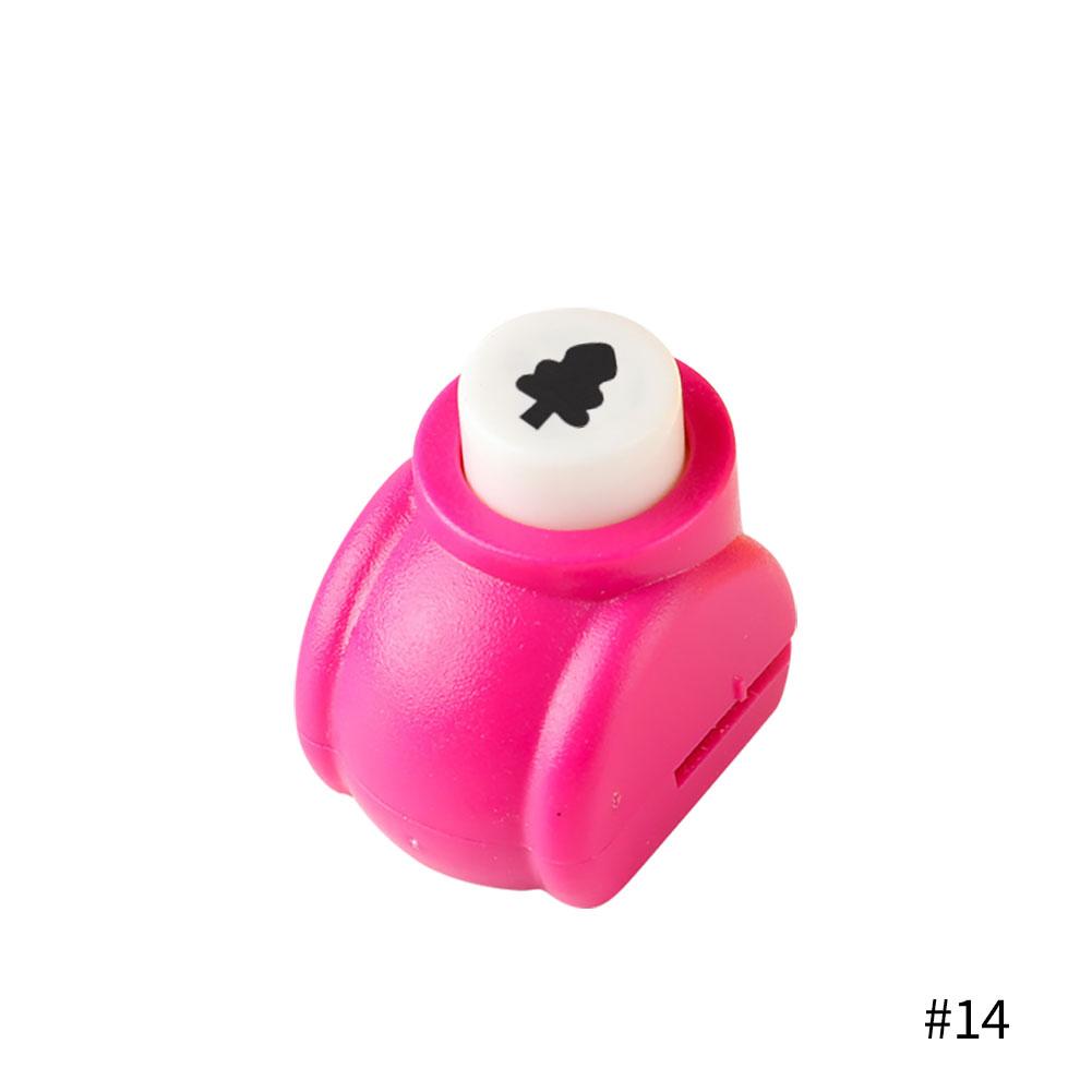 24 Puncher Shape Mini Scrapbook Punches Handmade Cutter Card Craft Calico Printing DIY Flower Paper Craft Punch Hole