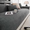 Waterproof Chenille Sofa Cushion  New High-End Seat Cushion Simple Modern Gray Cover Towel