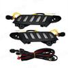 For Toyota Tacoma 2016 2017 2018      LED Daytime Running Light White DRL Daylights Yellow Turn Signal 12V