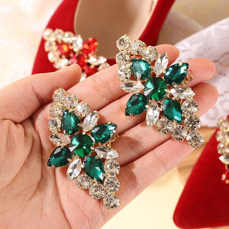 1Pcs Removable Shoe Clips for Ladies, Wedding Bridal High Heel Charms, Fashionable and Gleaming Shoe Buckle Gifts