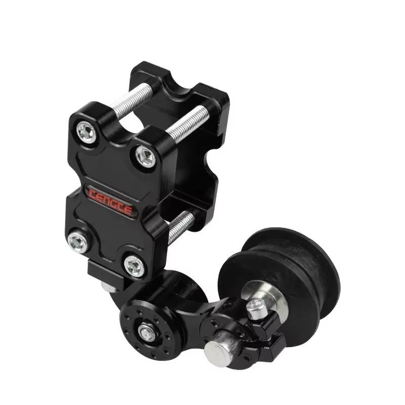For  Motorcycle Spoke Chain Tensioner Roller Aluminum Alloy Motorcycle Modification Chain Adjuster Tensioner Automatic Adjus