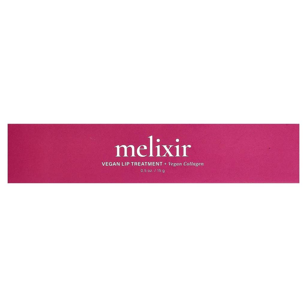 melixir Vegan Lip Treatment + Vegan Collagen, 4 Berries, 15g (0.5oz)