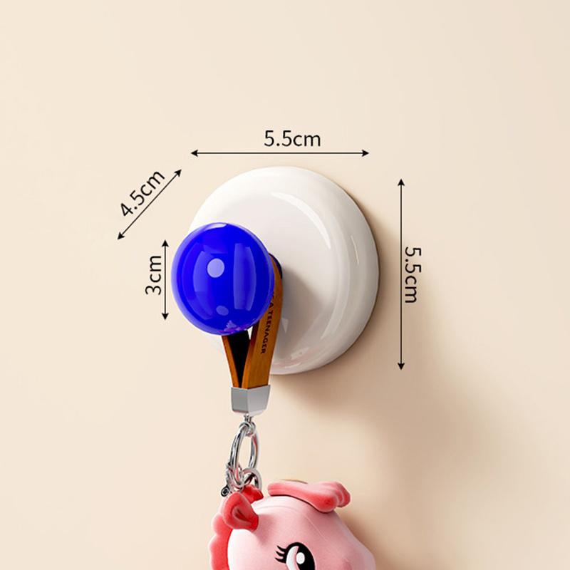 Adhesive Wall Hook Dopamine Adhesive Hooks Durable Simple Stable Wall Hook Bathroom Storage Accessories Room Door Coat Hooks