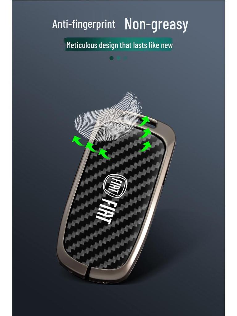 Etui na kluczyk Fiat Viaggio & Feiyue - Metalowa osłona ochronna
