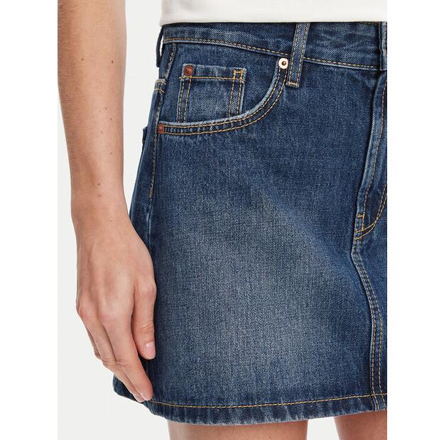 Denim Skirt United Colors Of Benetton 4AW7D004U