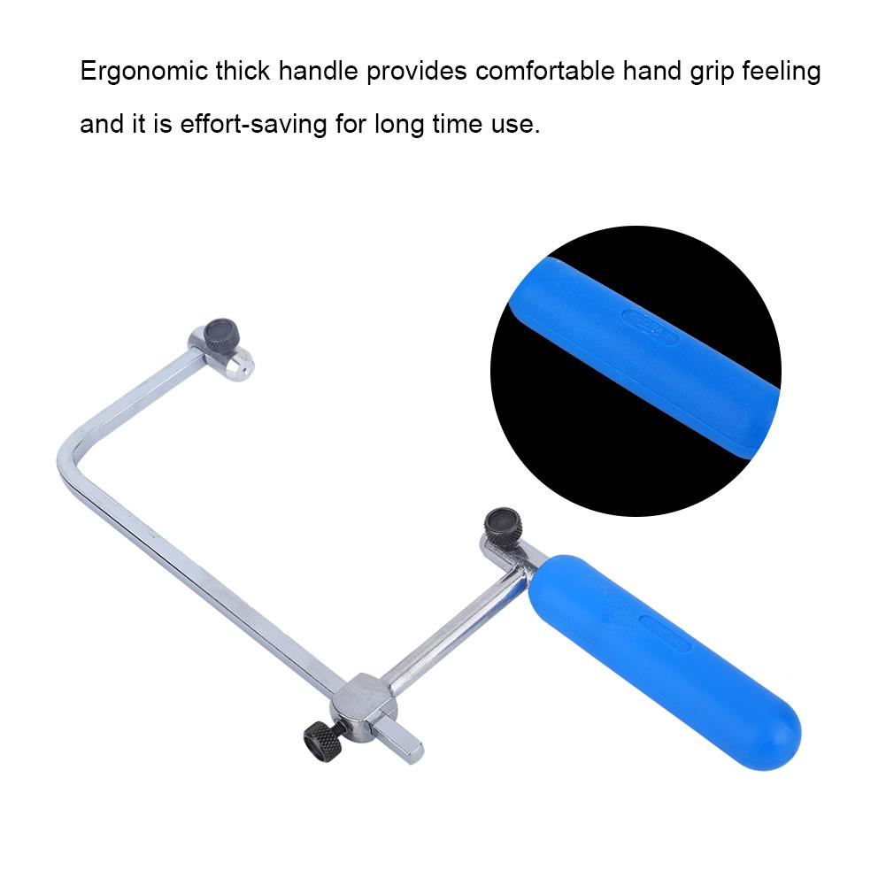 Einstellbare U förmigen Metallsäge Säge Bogen Rahmen DIY Schmuck Machen Schneidewerkzeug (BS400)