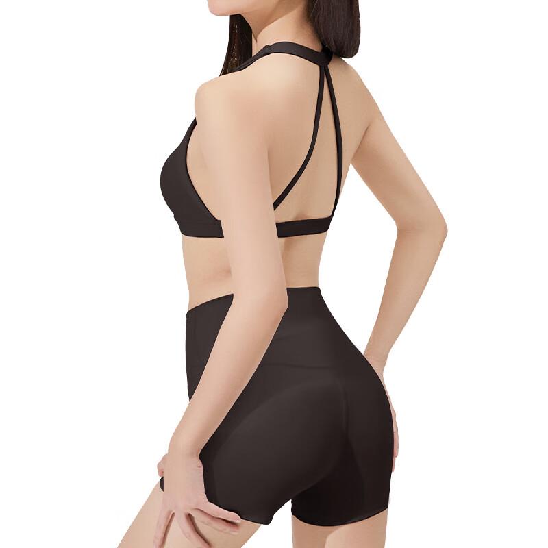 Women's Padded Sports Bra & Yoga Shorts Set