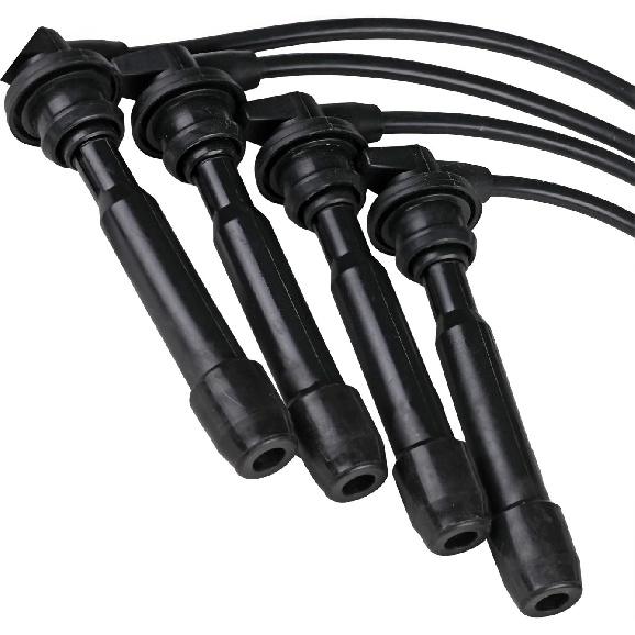 ST-4239 Ignition Spark Plug Wire Set, 7mm, 4 Pcs, for Hyundai Elantra/Tiburon/Tucson, Kia Soul/Spectra5/Sportage