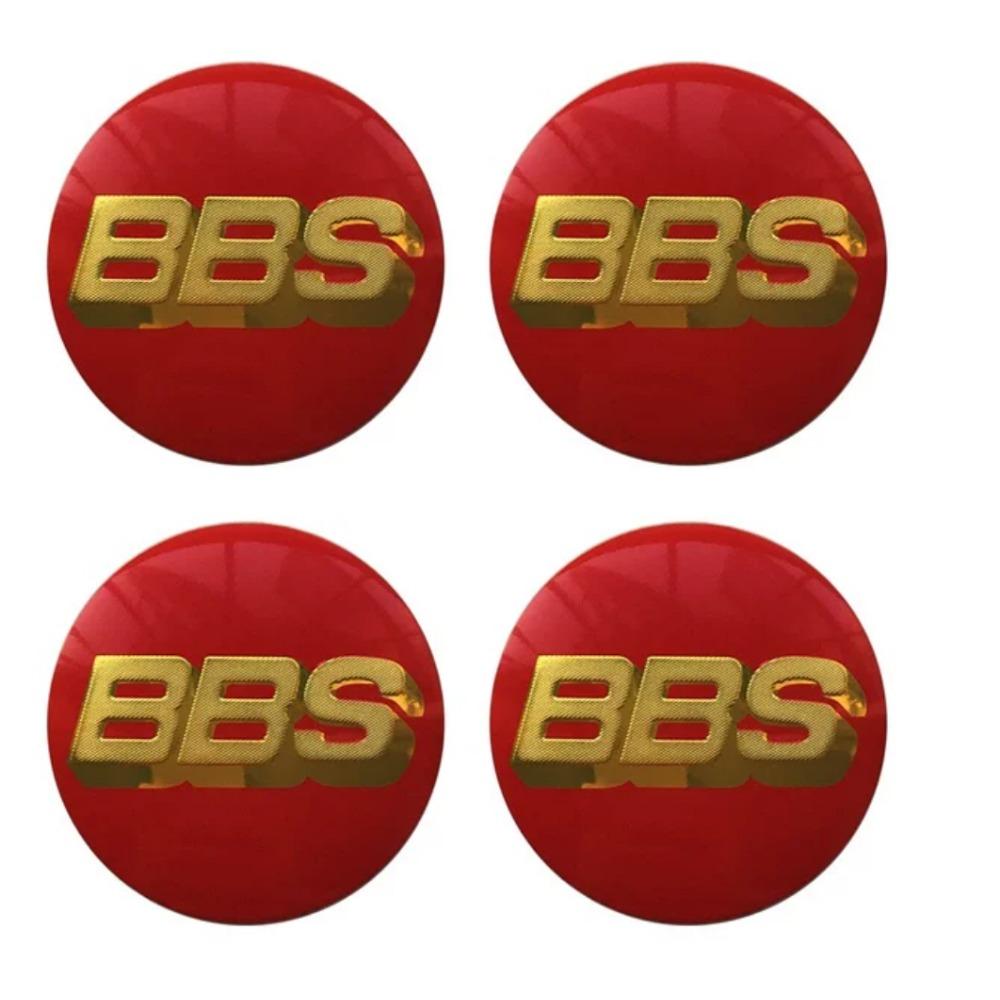 4Pcs Car Wheel Center Sticker Hub Caps Cover Emblem Badge Decals Car Accessories