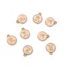 10Pcs Metal Enamel English Letters Charms Pendant For DIY Jewelry Making Necklace Bracelet Accessories