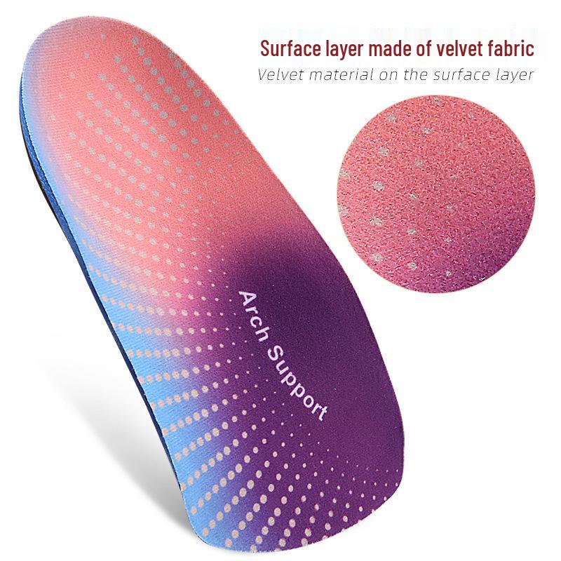 Orthopädische Einlegesohle mit Fußgewölbestütze für Plattfüße, Eversion, Valgus, Zehenspitzengang & X-Beine