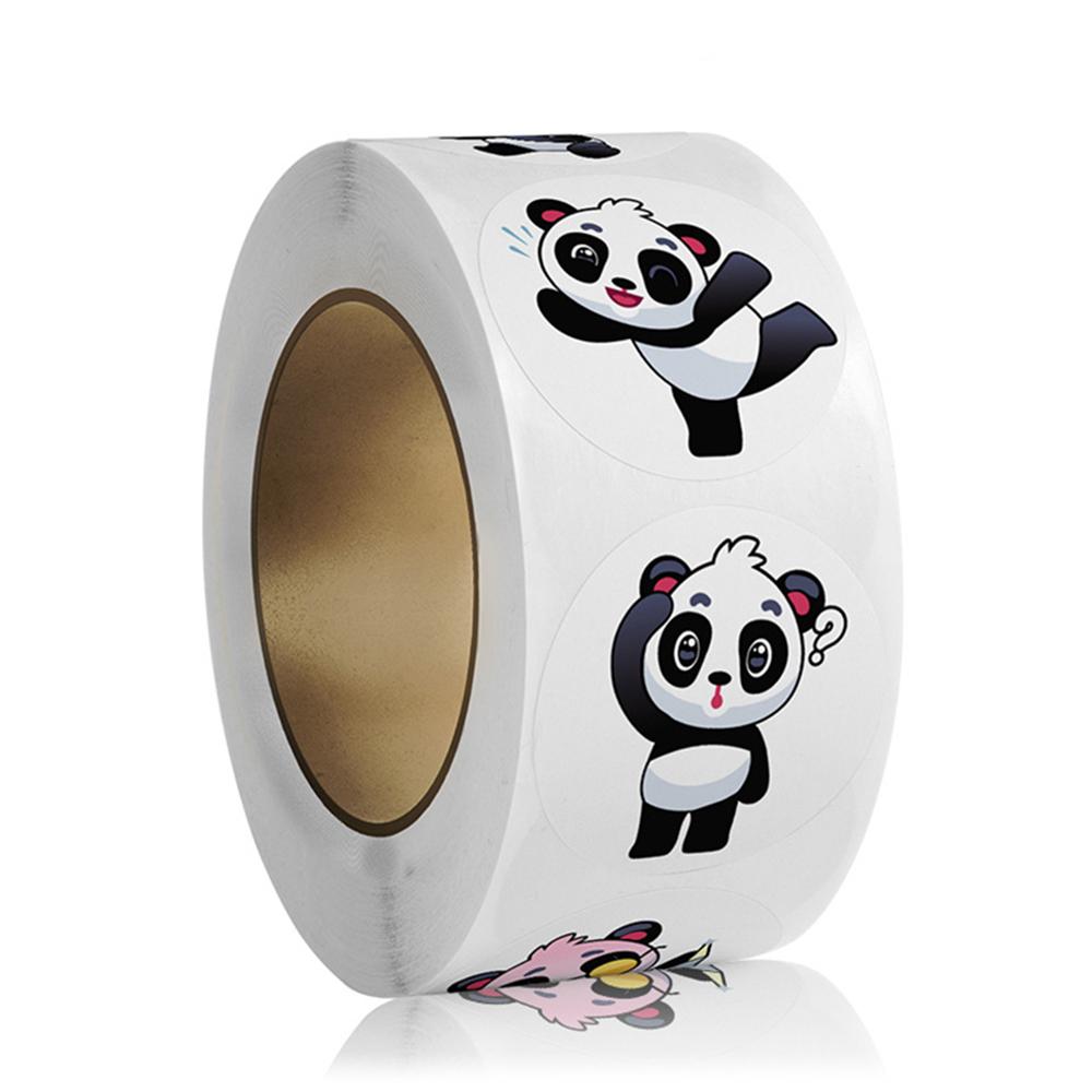 100-500Pcs High-Standard Cute Superior-Grade Panda Premium-Quality Animals Top-Grade Stickers Top-Grade For Youngsters Top-Grade School