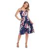 Elegant Women's Summer Sleeveless Floral Beach Dress Perfect For Holiday Occasions Size S-5xl