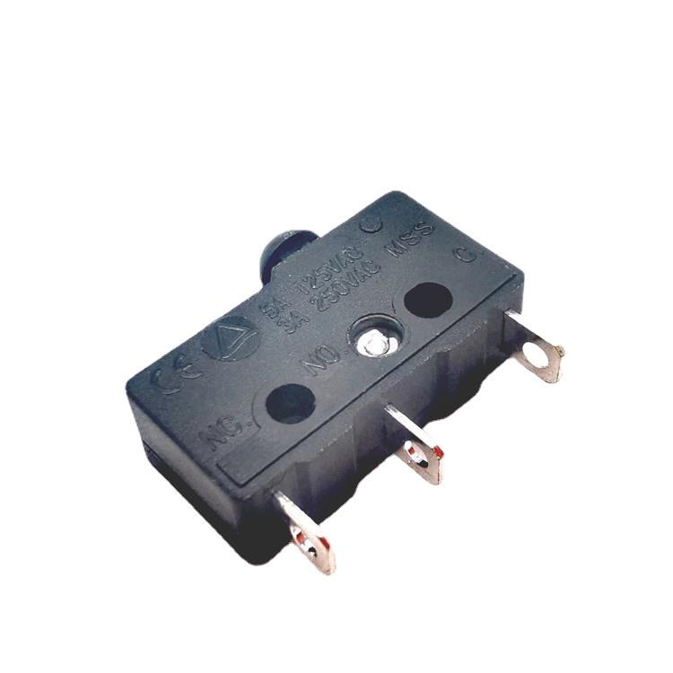 High-Current Raised Button Micro Limit Switch