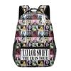 Taylor Swift Grund- und Sekundarschulrucksack, Kinderrucksack, Vollständig bedruckter Rucksack