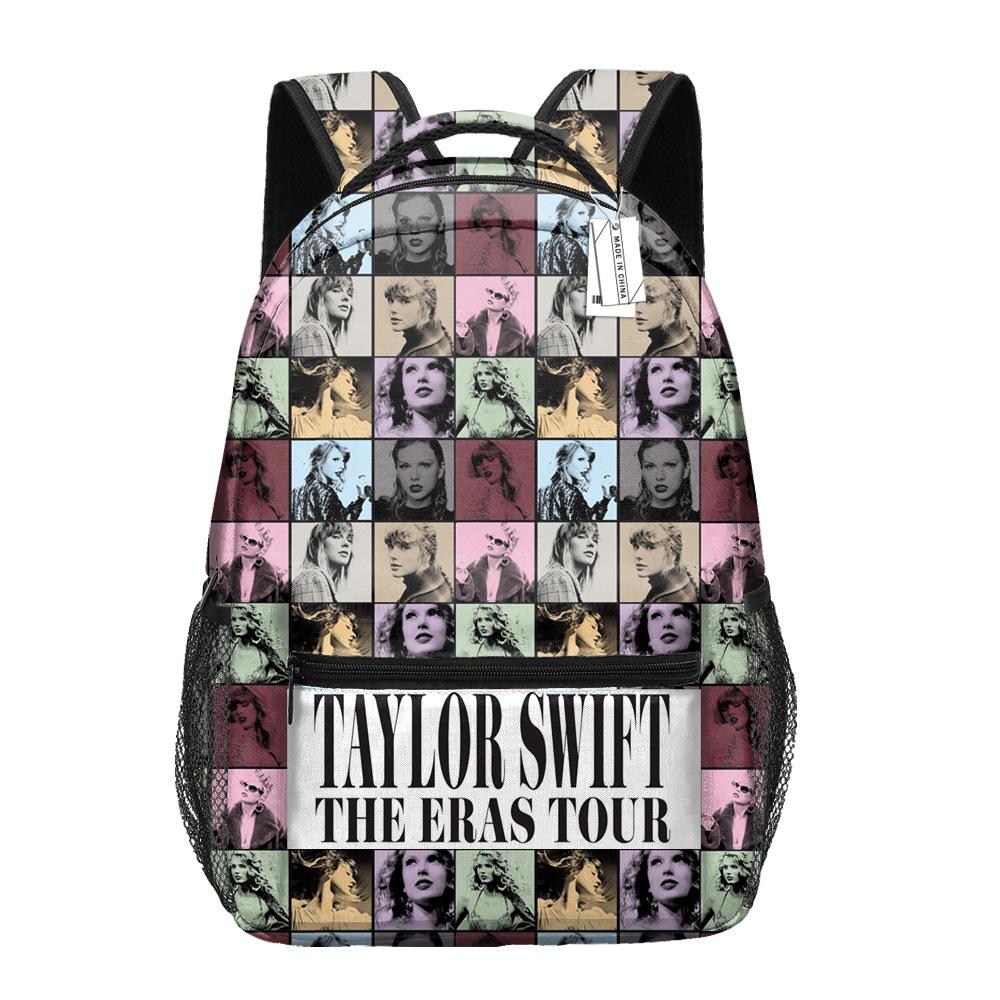 Taylor Swift Grund- und Sekundarschulrucksack, Kinderrucksack, Vollständig bedruckter Rucksack