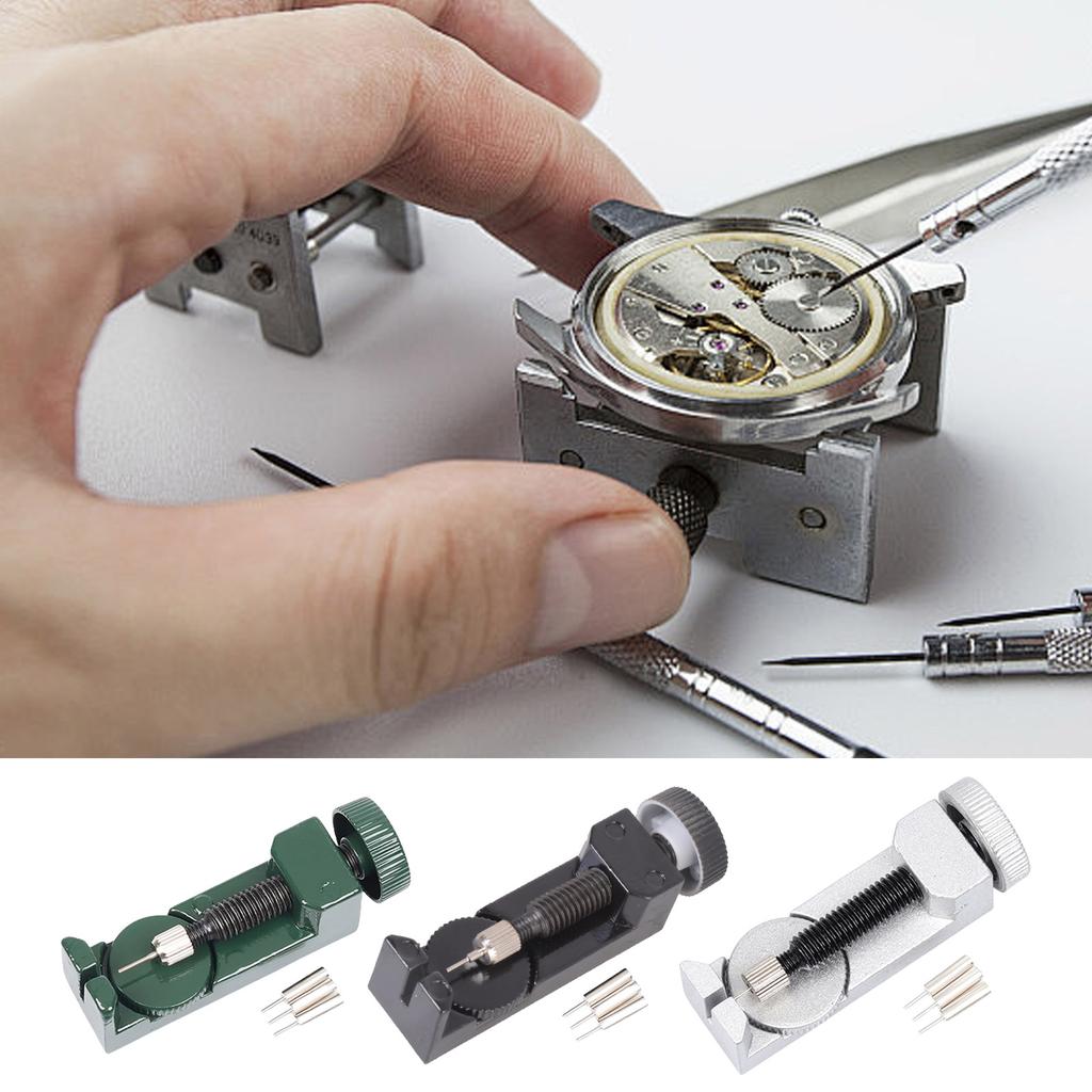Portable Watch Bracelets Link Removal Tool with Adjustable Height for DIY Repairs and Professional Use
