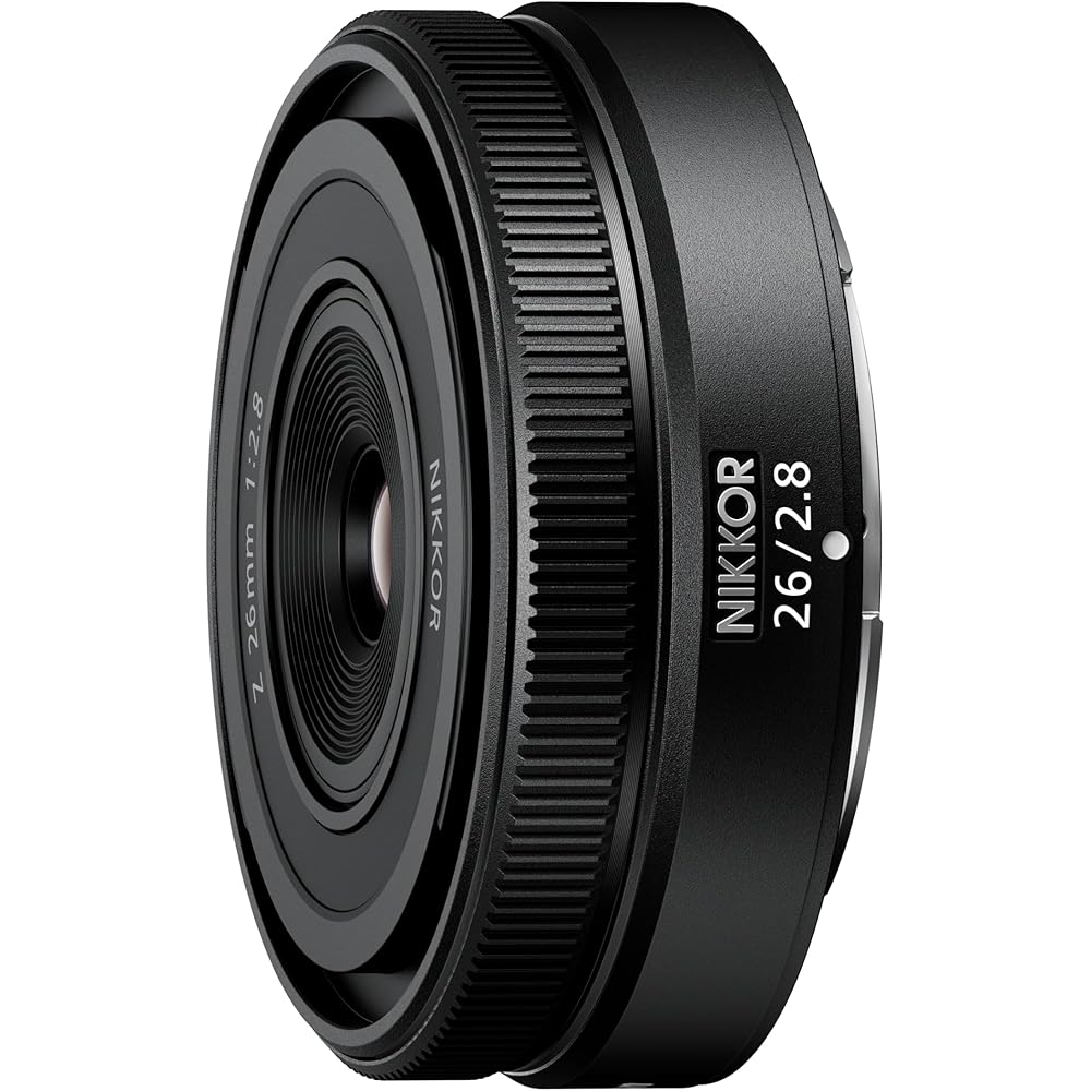 Nikon Single Focus Lens NIKKOR Z 26mm f/2.8 Z Mount Full Size Compatible Black