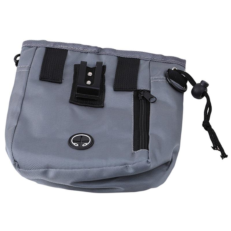 Nylon Dog Training Treat Snack Pouch - Convenient Waist Shoulder Bag For Pet Walking And Feeding Accessories
