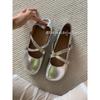 Women's Chinese New Year Summer Flat-bottomed Non-slip Korean Style with Lolita Small Leather Shoes