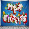 Christmas Tree Christmas Gift Printed Pattern Tapestry Home Living Room Bedroom Wall Background Decoration Tapestry