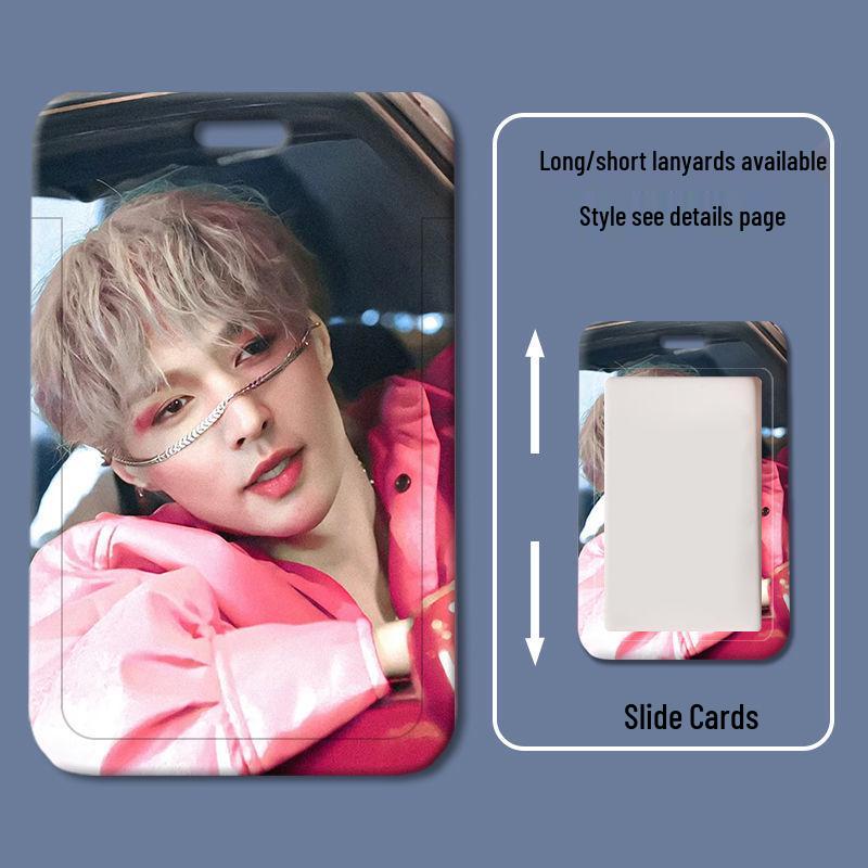 Zhang Yixing Plastic Sliding Cover ID and Access Card Holder for Students and Professionals