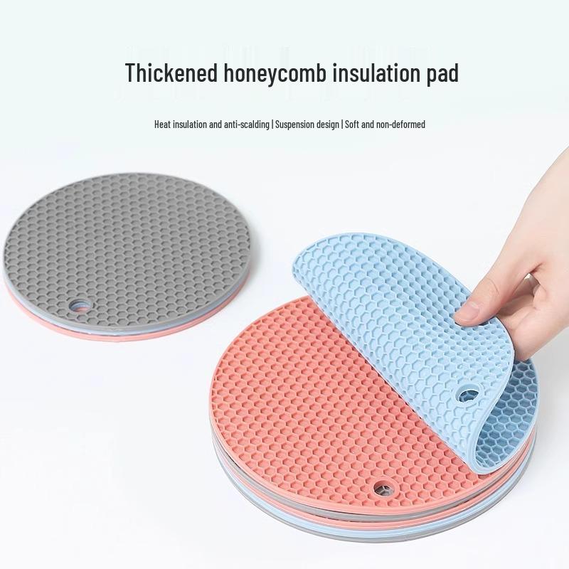 

Силиконовая термостойкая изоляционная подставка и коврик для стола 1 Piece - Gray Small