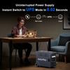 Sistema di accumulo di energia portatile da 3600W MPPT LiFePO4 per Campeggio, Emergenza e Uso in Auto con Compressore d'Aria, Avviatore di Emergenza e Torcia
