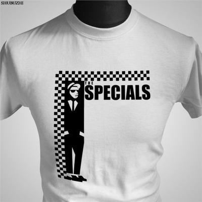 The Specials Retro T Shirt Music Ska Reggae Two Tone Fun Boy Three Cool Vintage Colour Jurney Print T Shirt