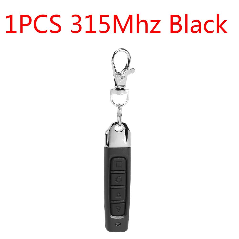 1-4PCS 315/433MHz Copy Remote Control Electric Garage Door Opener Remote Control Duplicator Cloning Code 4-Button Transmitter
