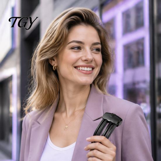 Electric Hair Volumizing Clamp 2Pcs Cordless Heated Volume Clip, Root Lifter Comb for Fine Flat Portable Clip Bangs Styling, USB Rechargeable