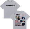 2025Summer Dei V Quien Es Dei V Underwater Album T Shirts for Men Fashion Hip Hop Street T Shirt Man Casual 100 Cotton Tshirt