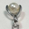 Used [Free Shipping] TASAKI/Tasaki Pearl/Tasaki Pearl/Necklace/Pendant/Silver/925/Pearl/Accessories/Used Item