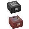 Portable Leather Watch Storage Box Wood 1 Watch Slot Watch Box Watch Collection Box Home