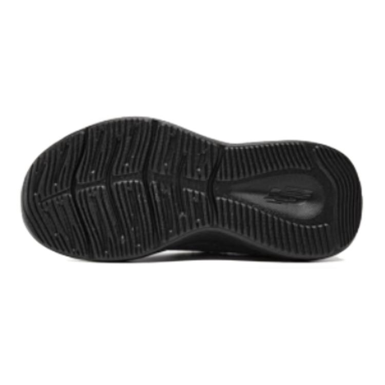 Skechers Skech-Lite Comfortable Low-Top Casual Shoes Kids Sneaker Black 404015L-BBK