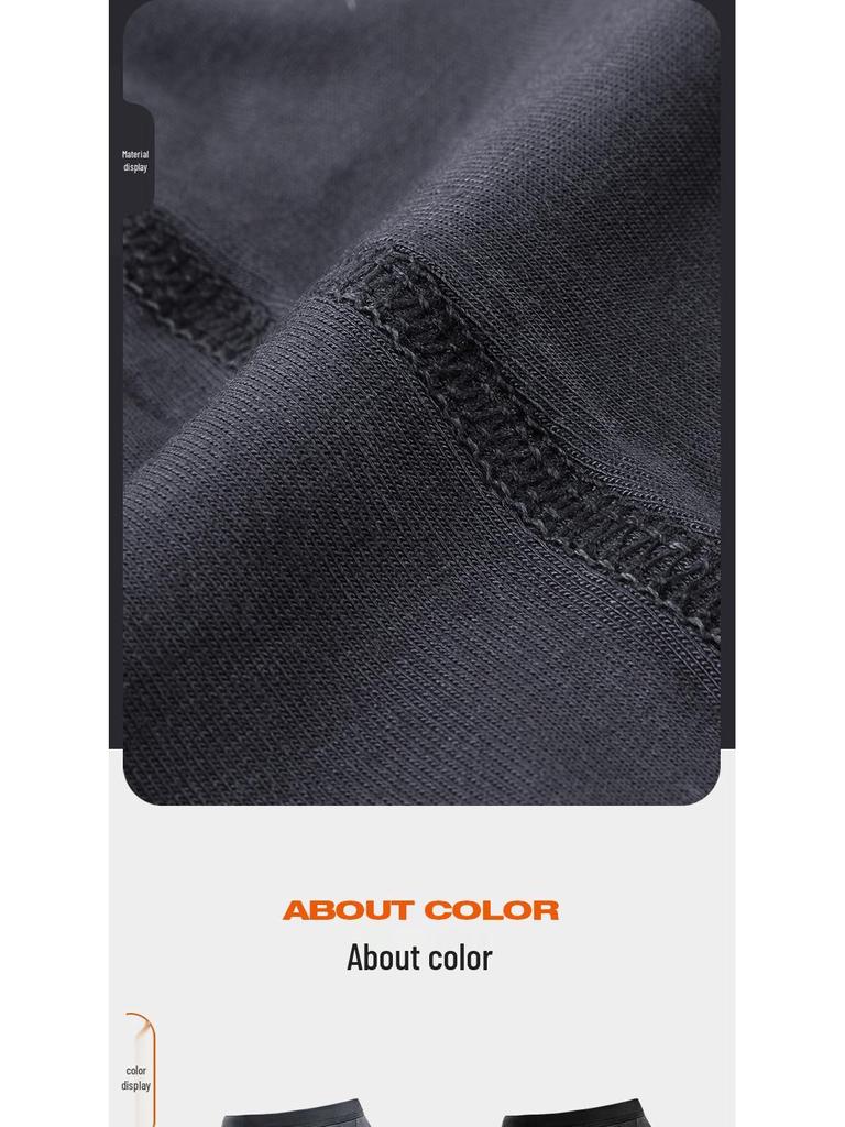 Men's Bullet-Style Separation Long Sports Briefs - Anti-Wear, Breathable, Large Size Boxer for Running