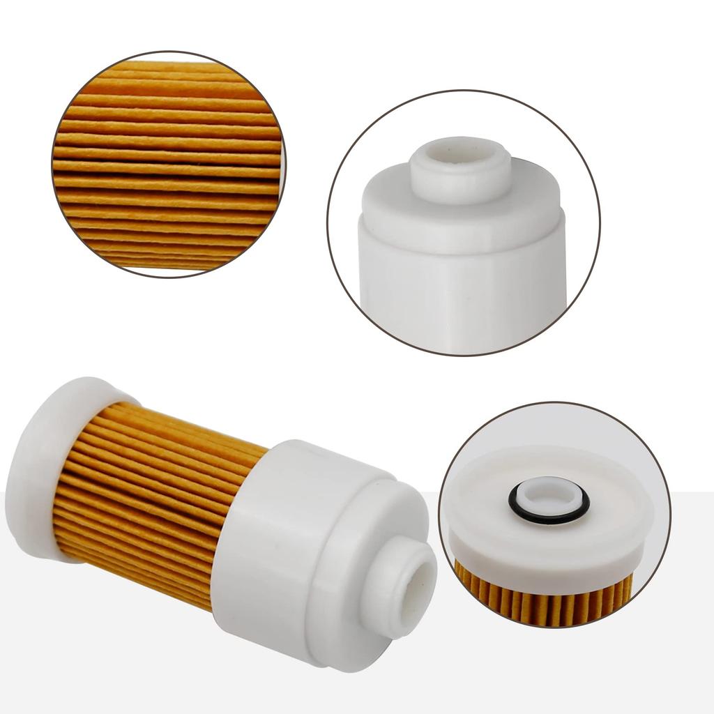 150-175-200-225-250-300 Fuel Filter Element Outboard Replacement for Yamaha 68F-24563-10-00 2 Pack