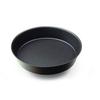 Moule À Manqué - GOBEL - Ø24cm - Rond Uni - Acier Anti-adhérent - Hauteur 5cm - Marron