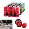 Car Wheel Valves Stems Cores Aluminum Alloy Construction with Enhances Durability and Style For Everyday Commuting 4pcs