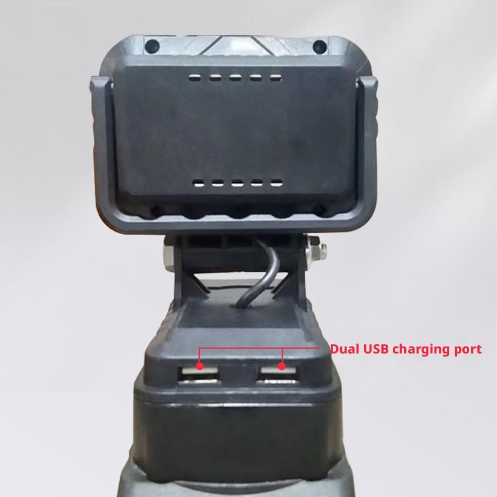 15 Beads LED Working Light Spotlight Portable Lamp Hand Lantern For Makita 18V Li-ion Battery Tool Accessories Emergency Light