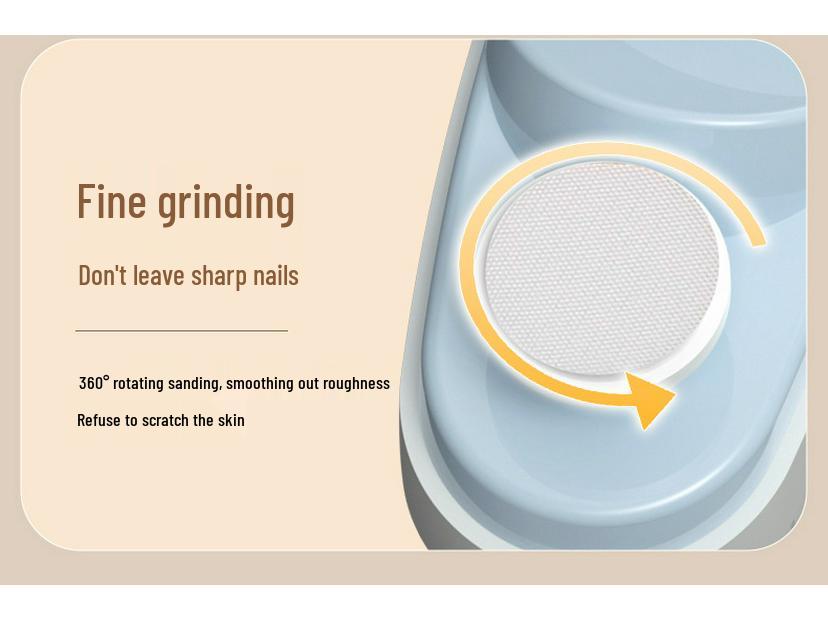 Electric 2-in-1 Automatic Nail Clipper for Adults & Children - Safe, No Pinch Manicure Tool for Elderly
