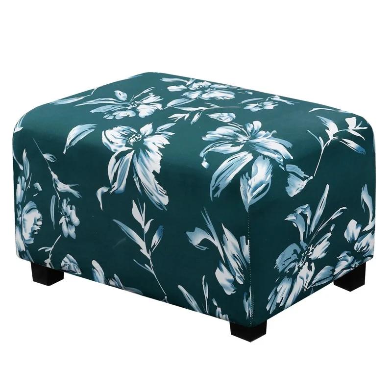 Чехлы для пуфов прямоугольные суперэластичные чехлы для диванов подставки для ног защитные чехлы мягкие толстые упругие Large 5329₽