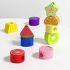 Wooden Bead Puzzle Set: A Fine Motor Skills Training Toy That Allows For Stacking And Beading, Making It An Educational Gift For Both Boys And Girls