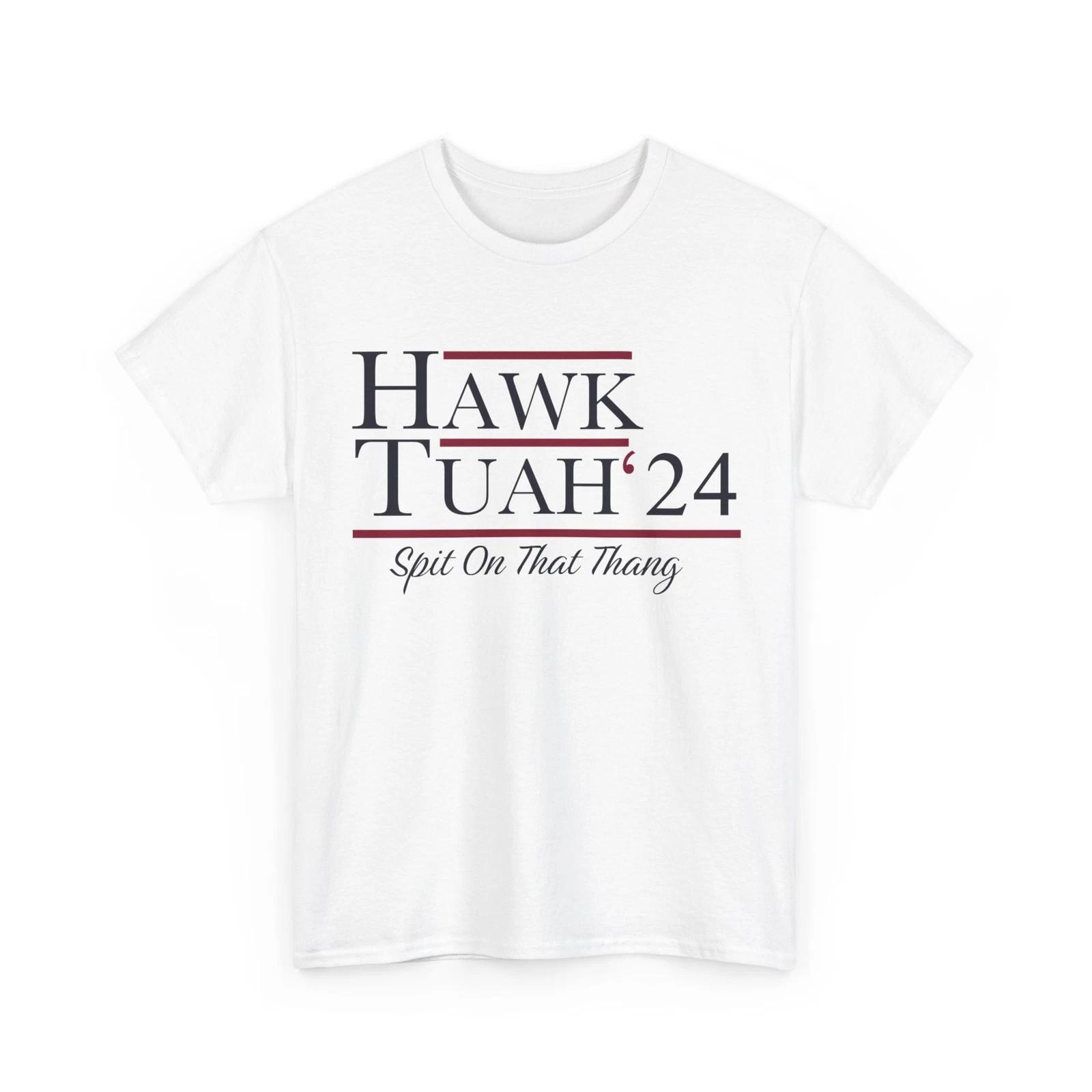 Hawk Tuah Spit On That Thang Cotton Tee Shirt 24 Thing T-Shirt 3XL